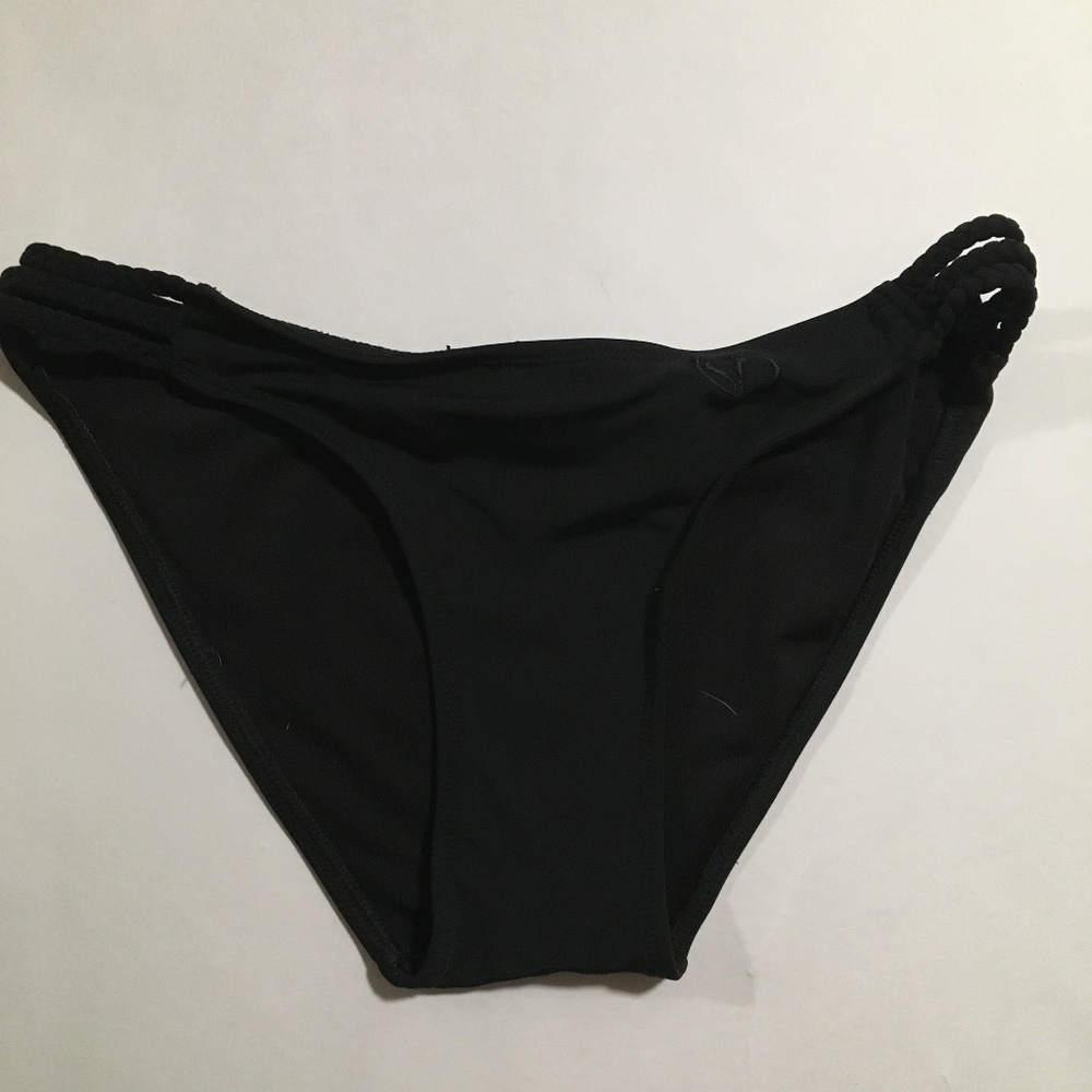 Hulakai Hawaii women's black bikini bottom, Size XS.